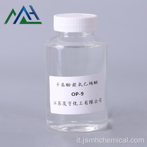 Poliossietilene ottilfenolo etere Op9 CAS 9036-19-5